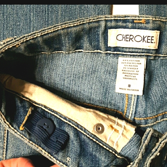 NWT* Girls Cherokee 5 Pocket Bootcut flare Jean's - Picture 7 of 11